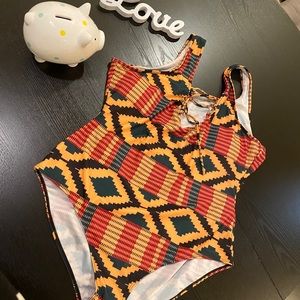 Queen status bathing suit